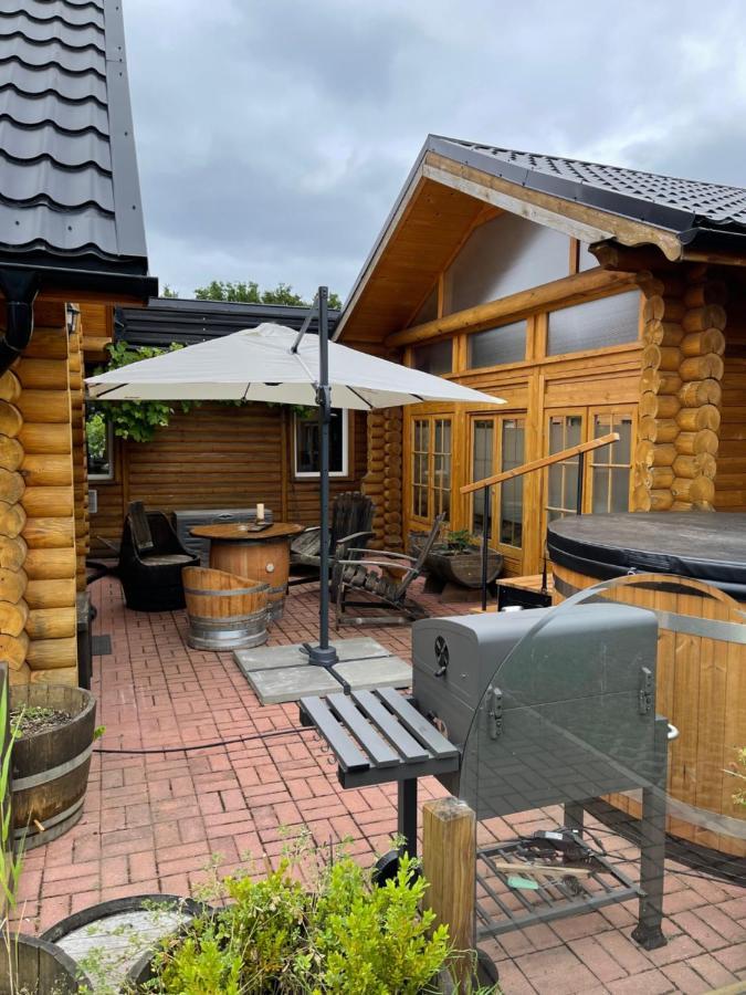 Wellness Huette Am Zwenkauer See Bei Leipzig 외부 사진