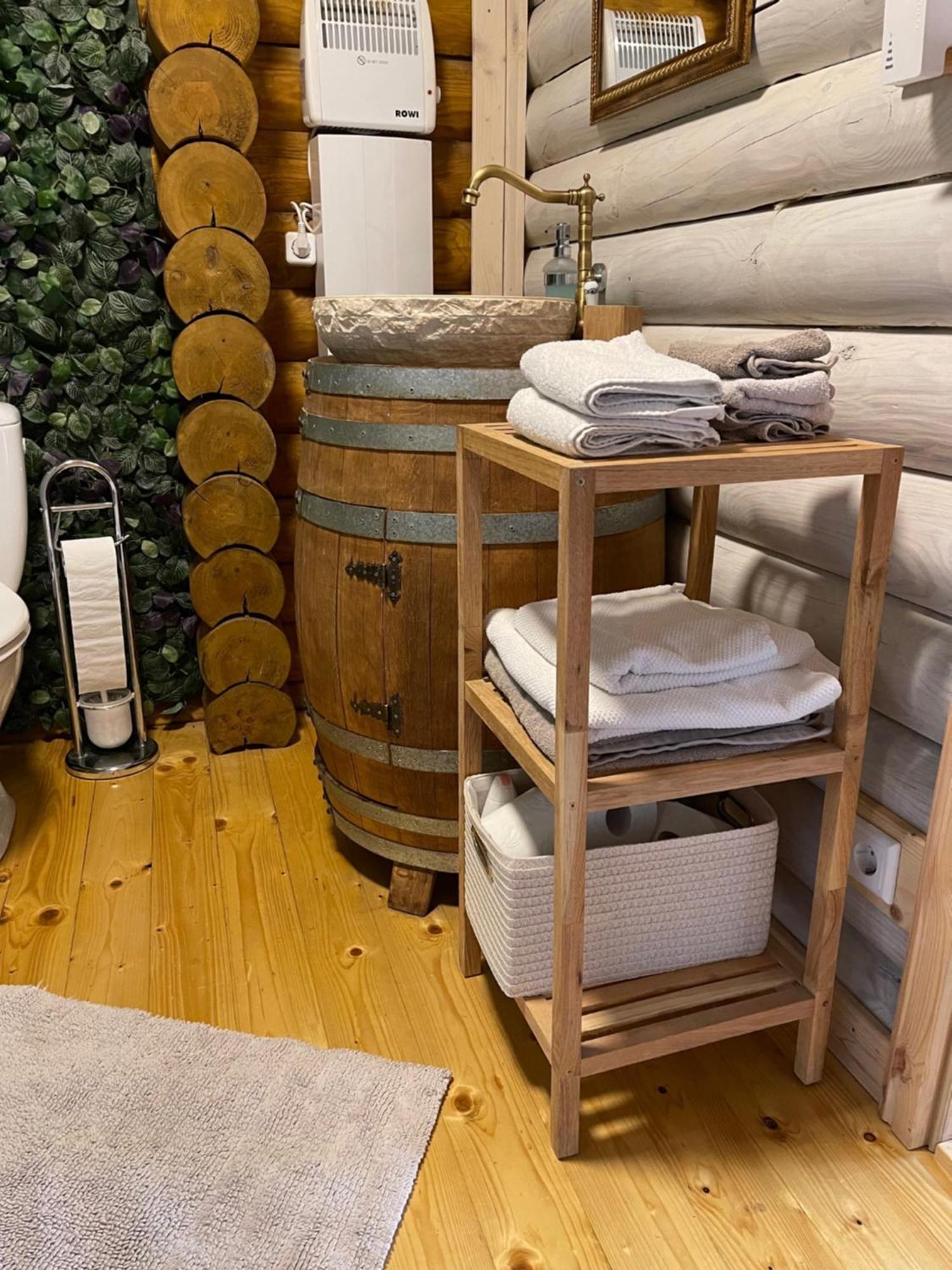Wellness Huette Am Zwenkauer See Bei Leipzig 외부 사진