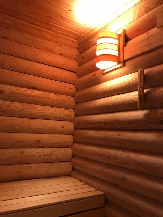 Wellness Huette Am Zwenkauer See Bei Leipzig 외부 사진