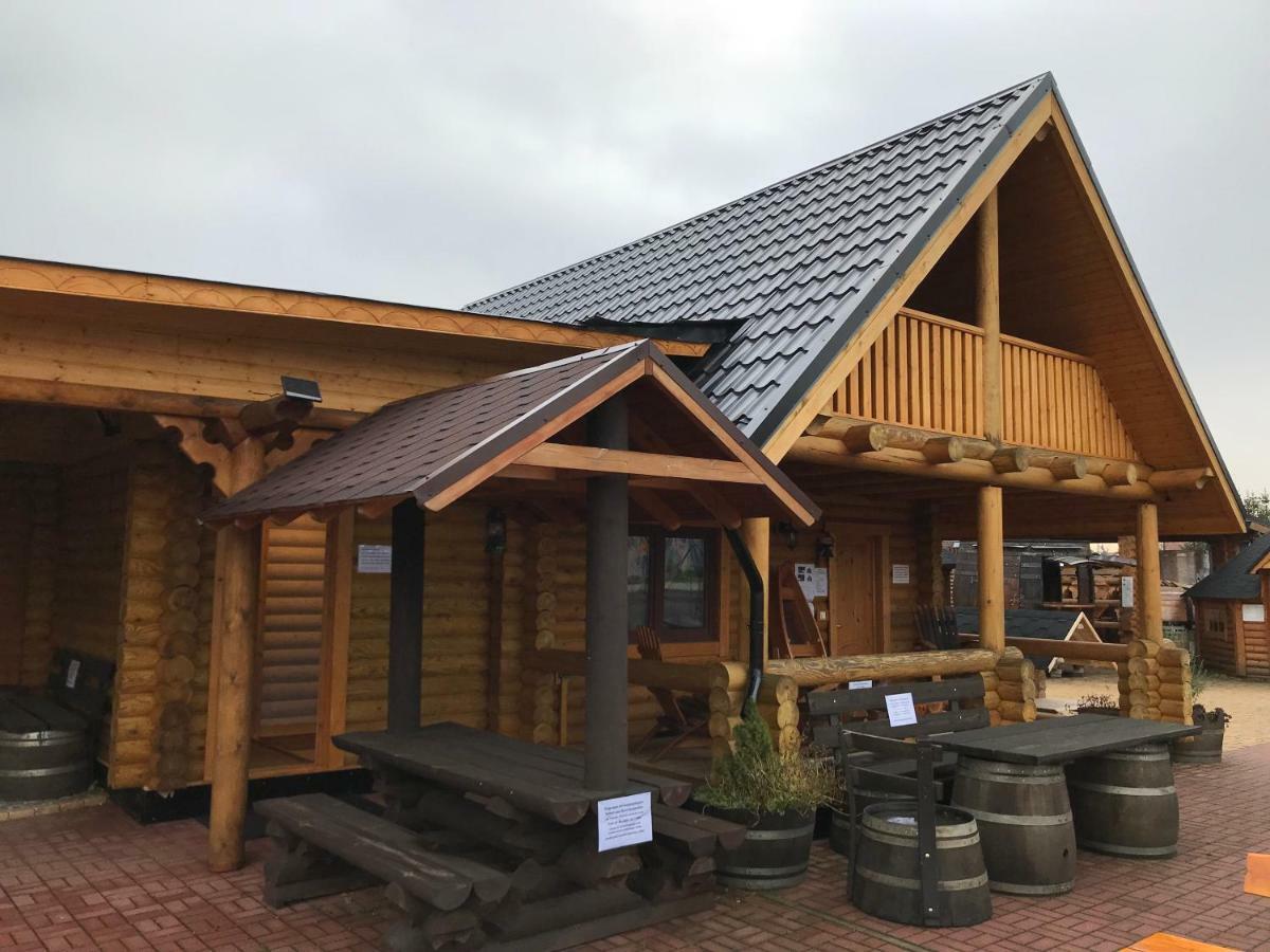 Wellness Huette Am Zwenkauer See Bei Leipzig 외부 사진
