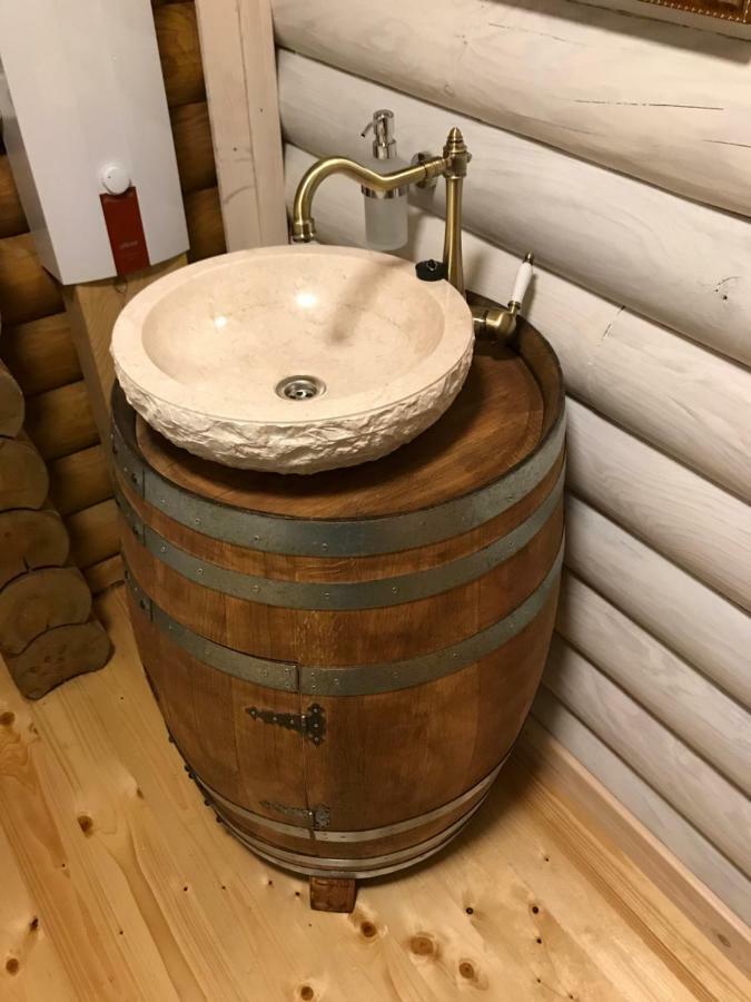 Wellness Huette Am Zwenkauer See Bei Leipzig 외부 사진