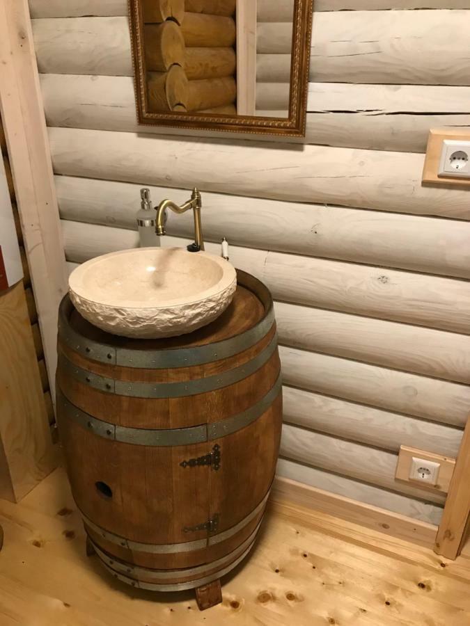 Wellness Huette Am Zwenkauer See Bei Leipzig 외부 사진