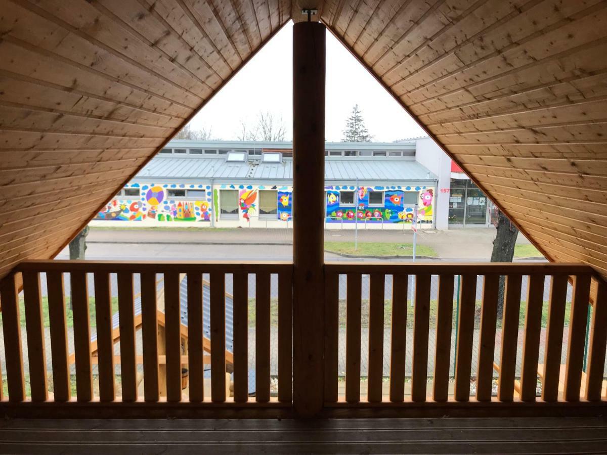 Wellness Huette Am Zwenkauer See Bei Leipzig 외부 사진