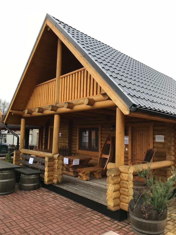 Wellness Huette Am Zwenkauer See Bei Leipzig 외부 사진