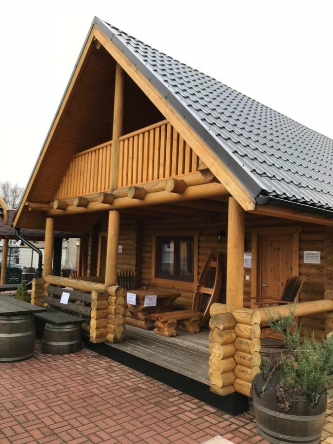 Wellness Huette Am Zwenkauer See Bei Leipzig 외부 사진